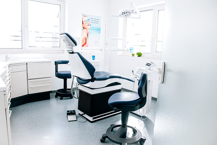 Behandlungszimmer 3 der Zahnarztpraxis Schulte in Arnsberg